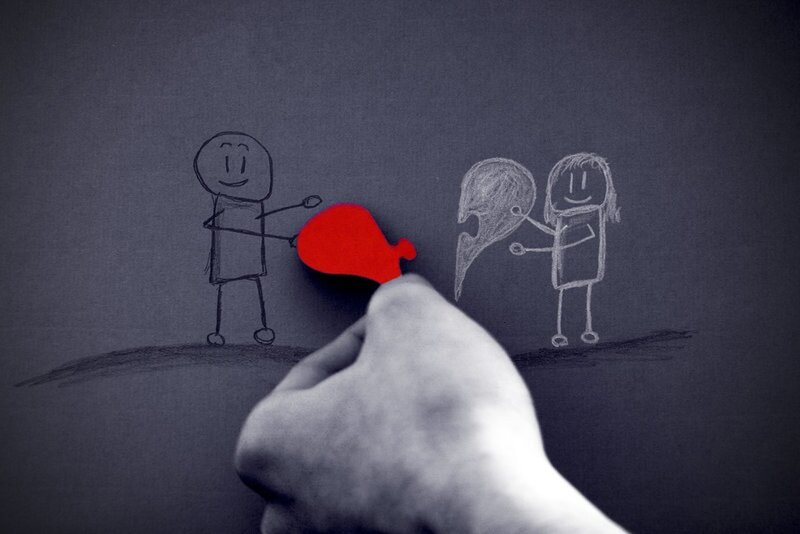 Hand Drawing Stick Figures — Gray