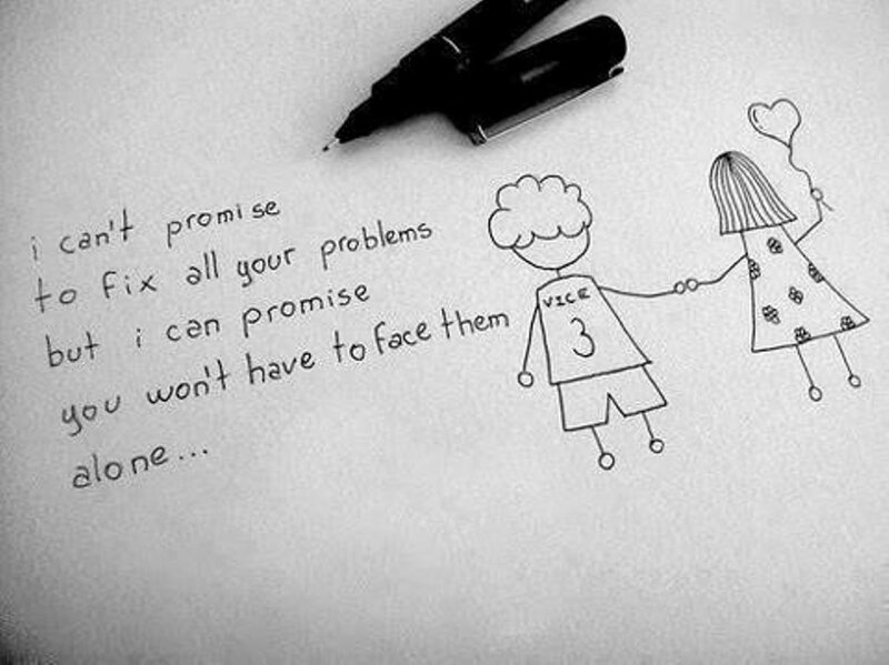 Hand-drawn Couple