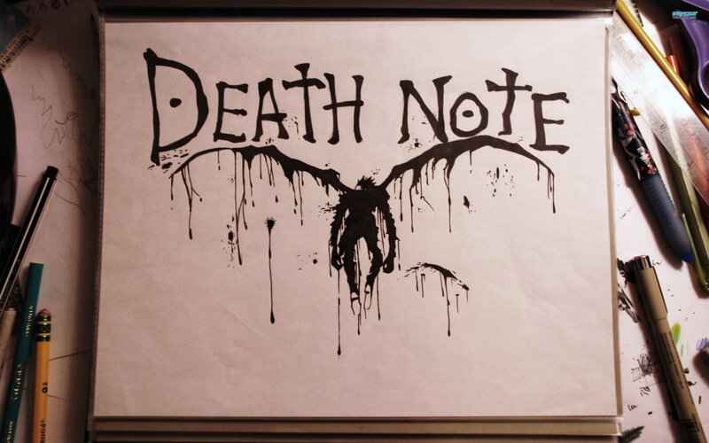 Hand-drawn Death Note Logo