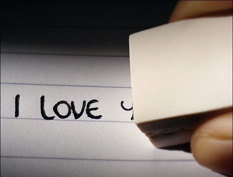 Hand Erasing Text