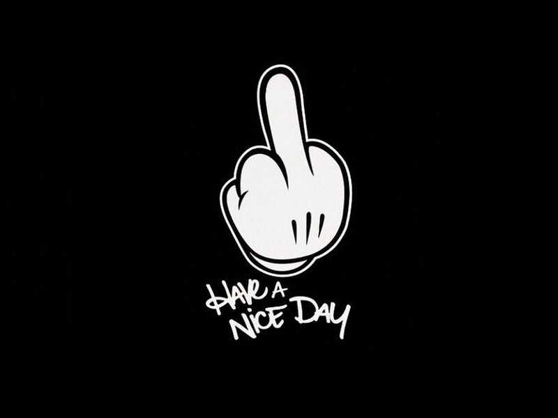 hand gesture with text