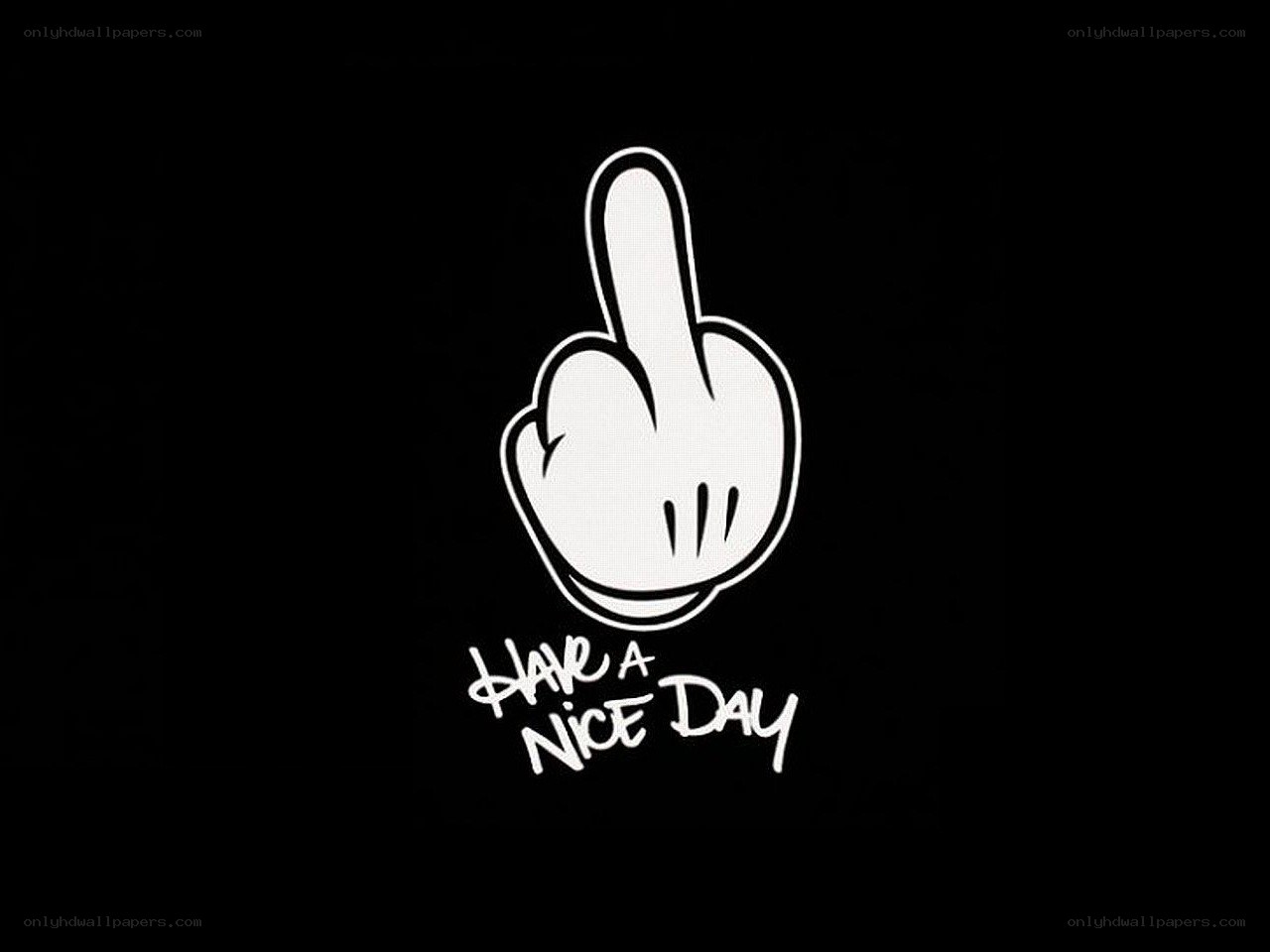 hand gesture with text