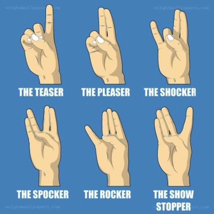 Hand gestures explained