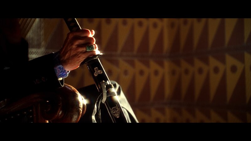 Hand Holding a Katana