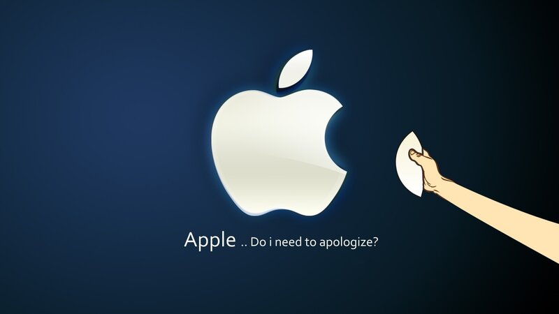 Hand Holding Apple Slice