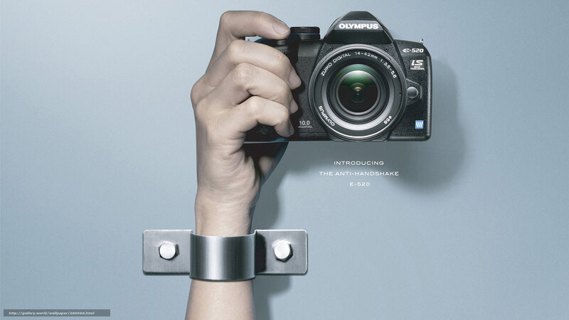 Hand Holding Camera — Gray