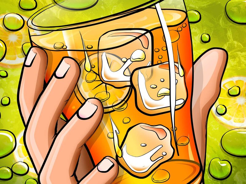 Hand Holding Drink