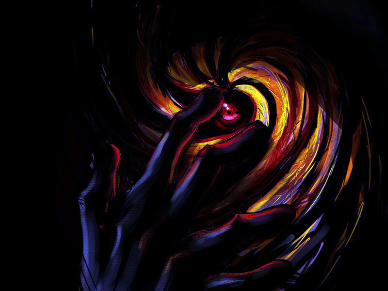 Hand Holding Eye