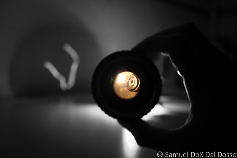 Hand Holding Flashlight