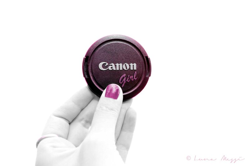 Hand Holding Lens Cap