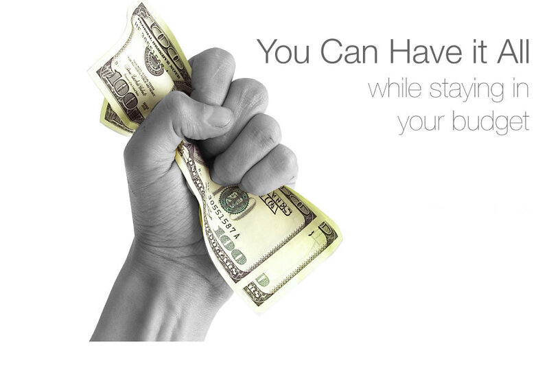 Hand Holding Money — Black