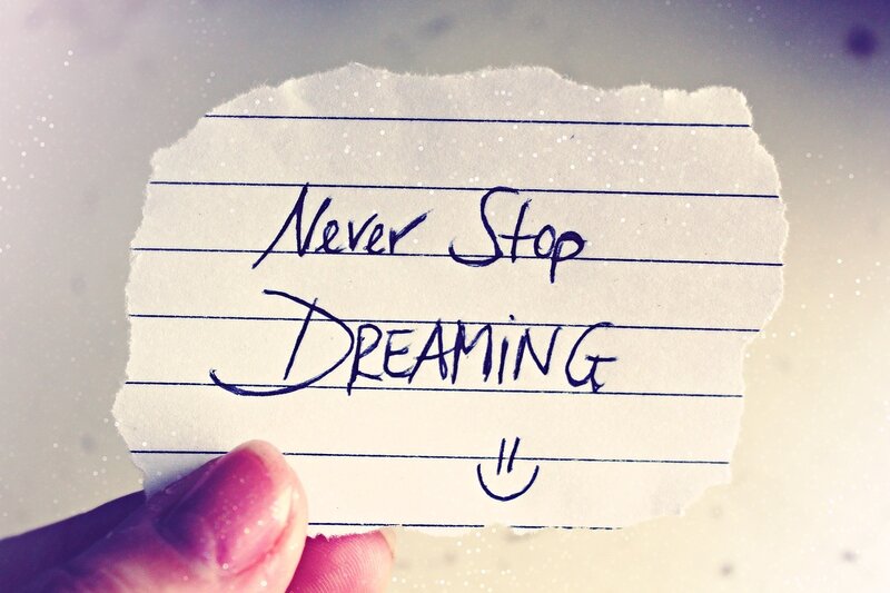 Hand Holding Paper — White, Inspirational