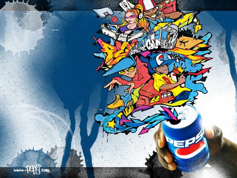 Hand Holding Pepsi Can