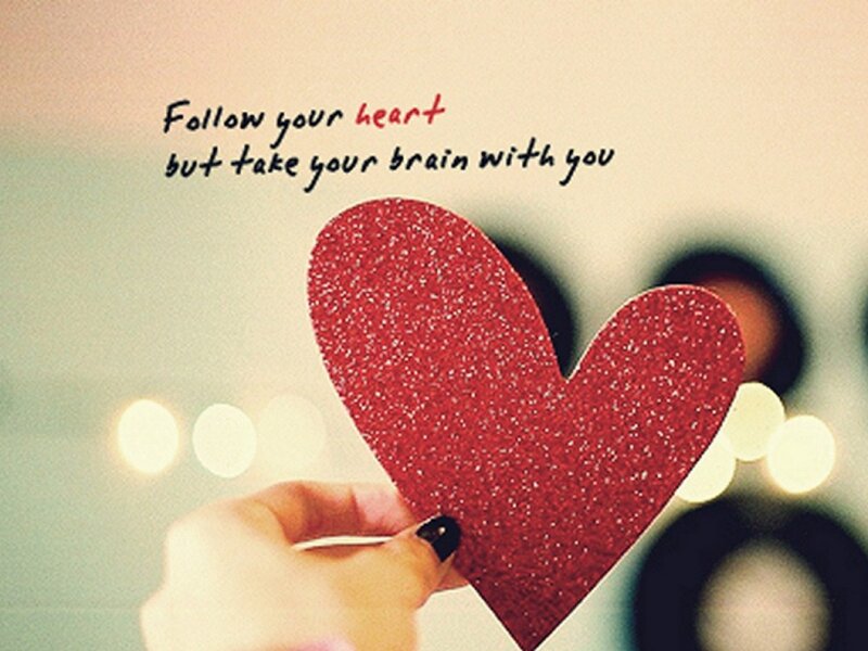 Hand Holding Red Heart — Sentimental, Photograph, Text, Glitter