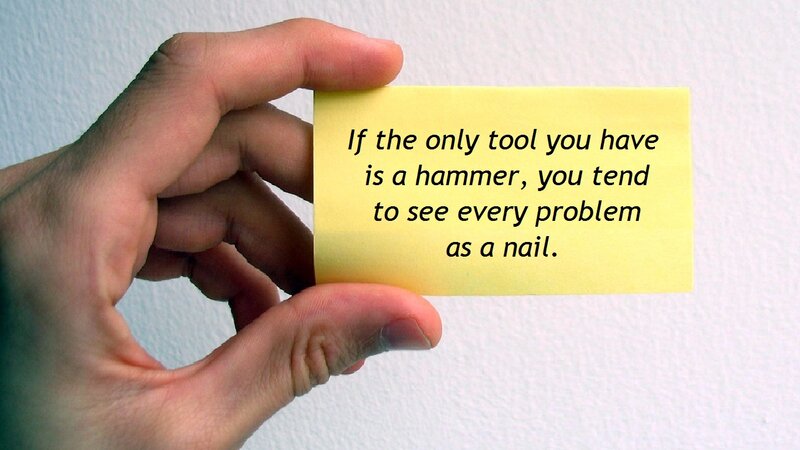 Hand Holding Sticky Note — Yellow, Neutral
