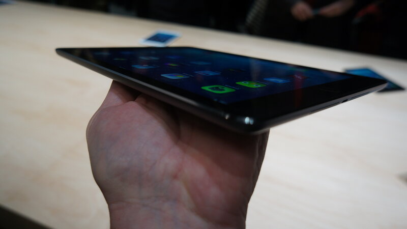 Hand Holding Tablet