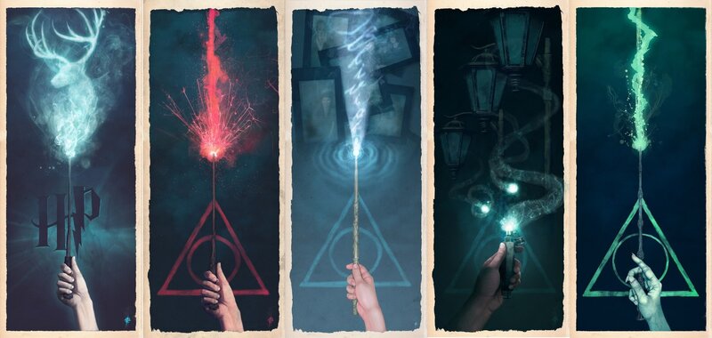 Hand Holding Wand