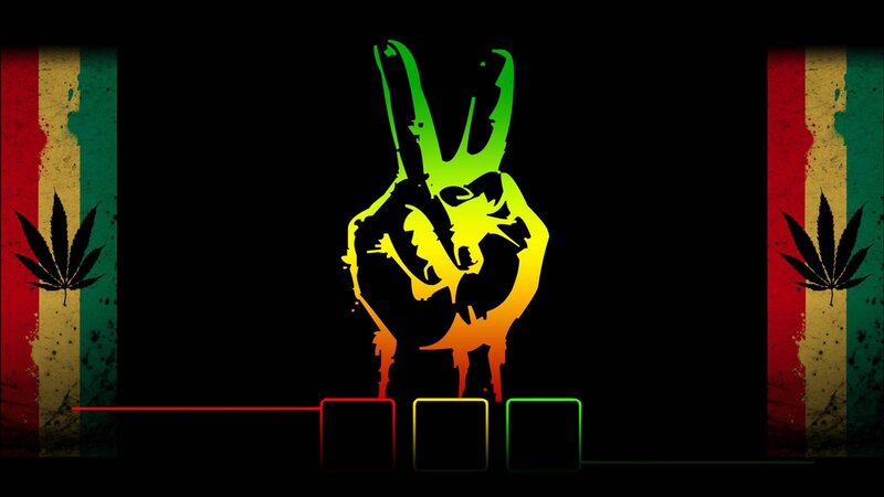 Hand Making Peace Sign — Black, Stylized