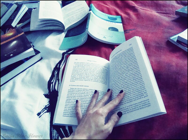 Hand on Open Book
