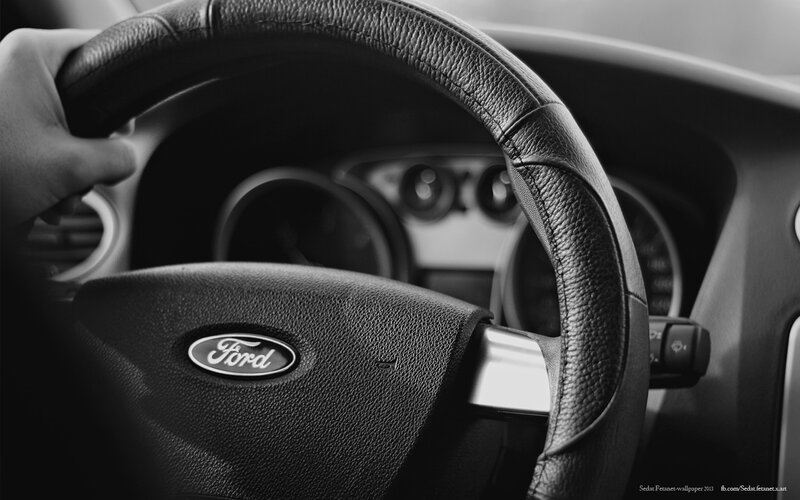 Hand on Steering Wheel — Black, Neutral
