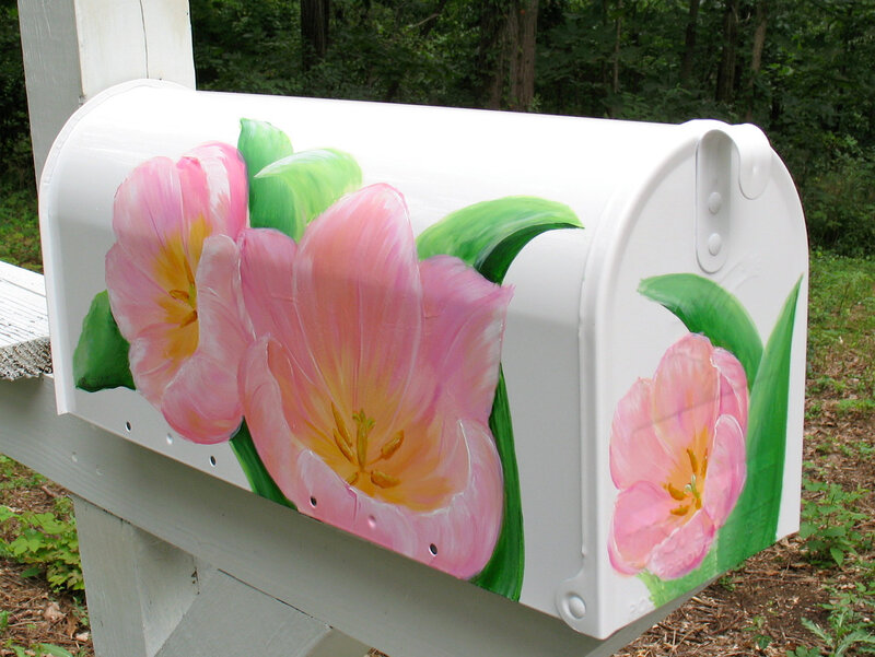 Hand-painted Mailbox