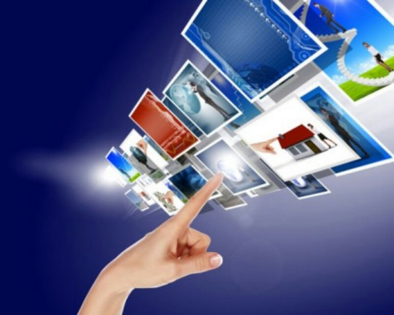 Hand Pointing at Photos