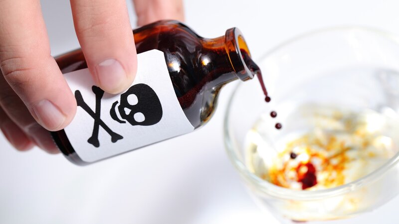 Hand Pouring Poison