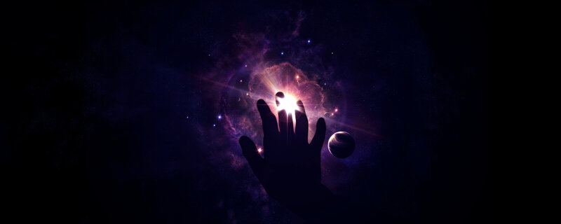 hand reaching for star