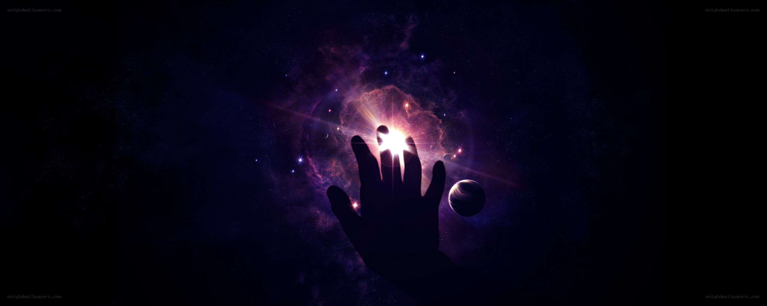 hand reaching for star