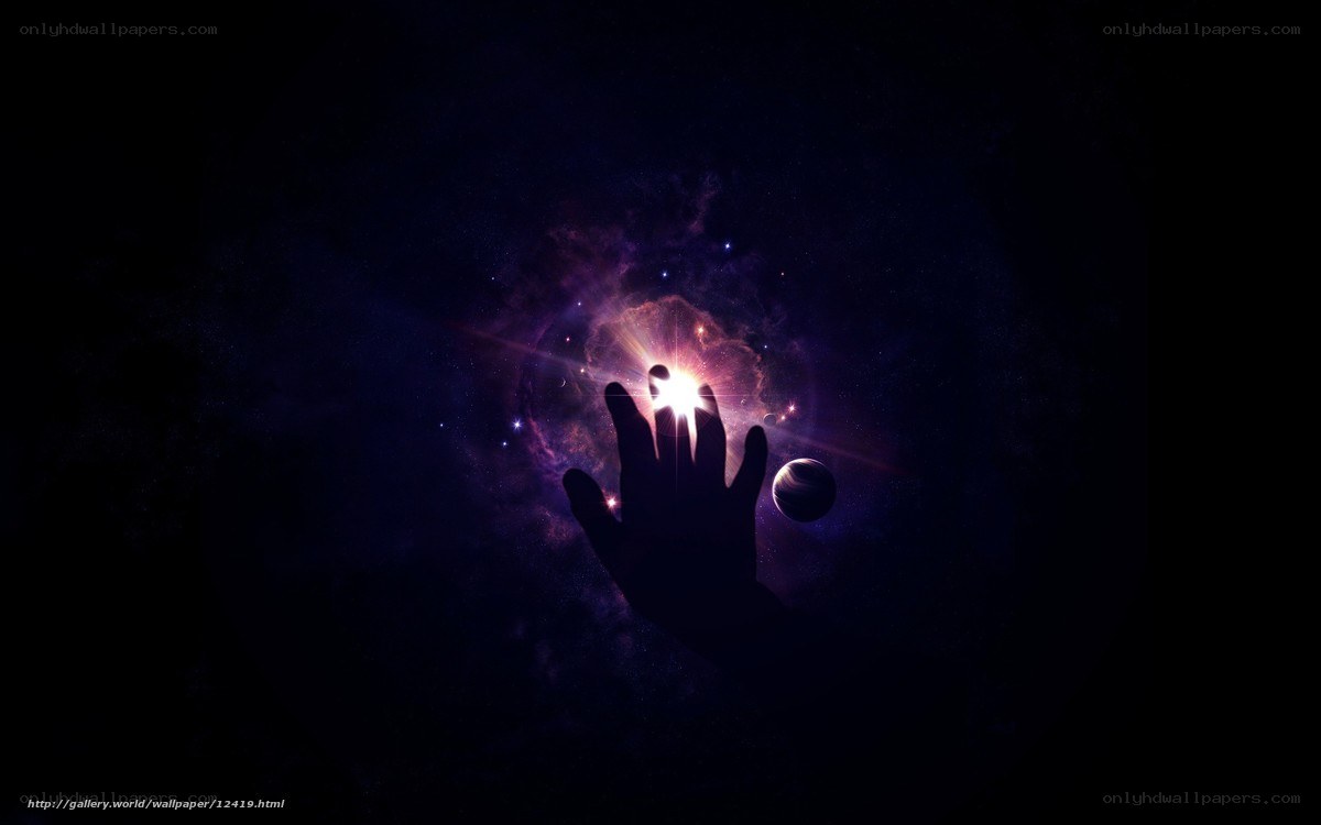 hand reaching for star