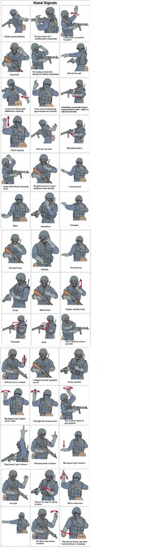 Hand Signals Guide