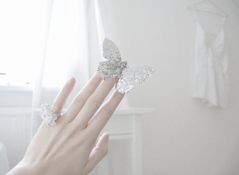 Hand with Butterfly Ring