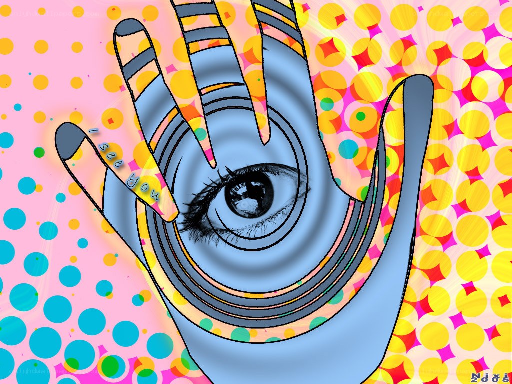 hand with eye in palm
