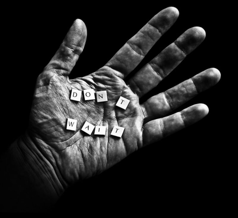 Hand with Letter Tiles