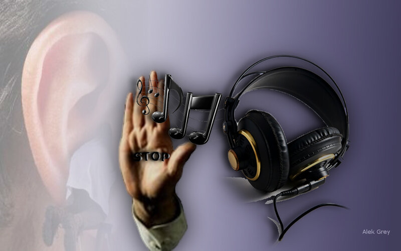 Hand with Musical Notes