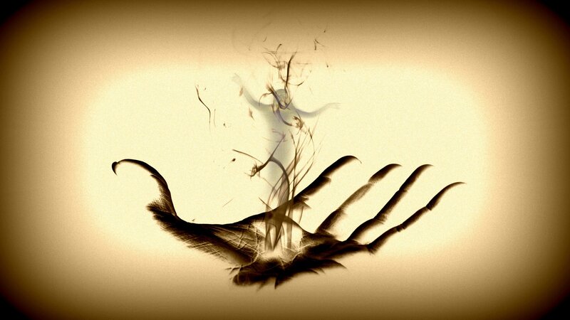 Hand with Smoke