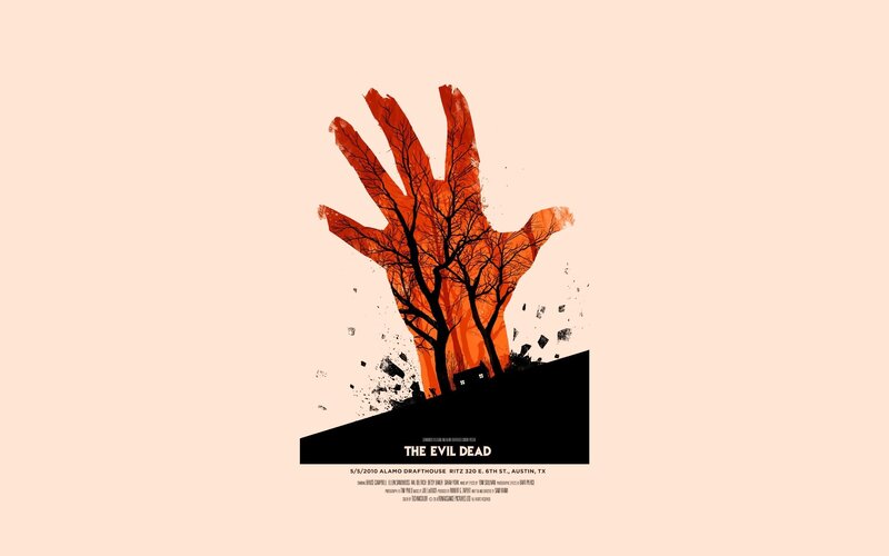 Hand with Tree Silhouette