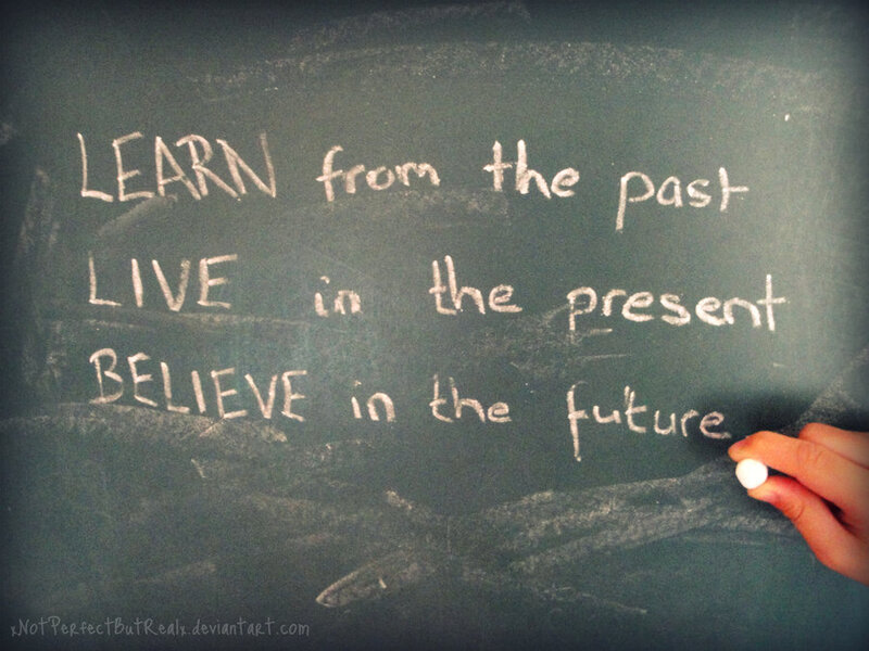 Hand Writing on Chalkboard — Black