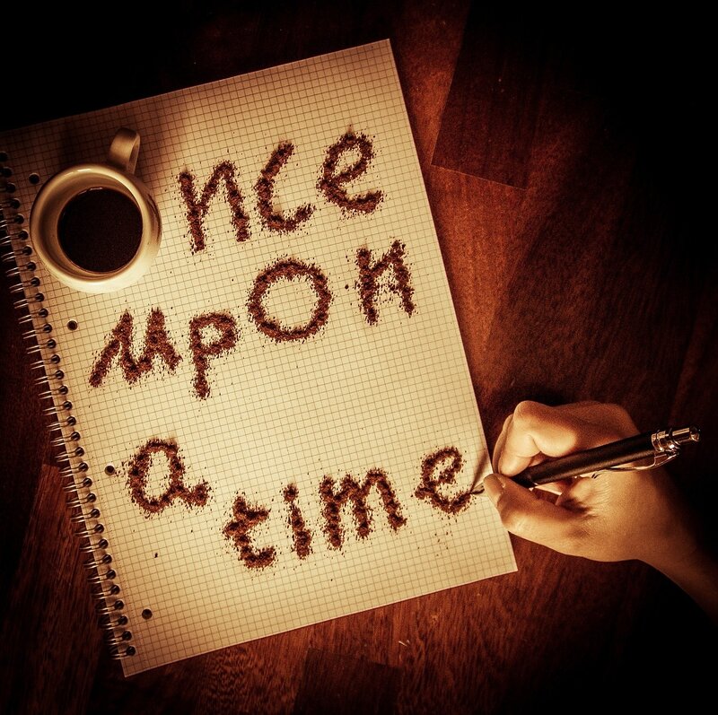 Hand Writing on Notebook