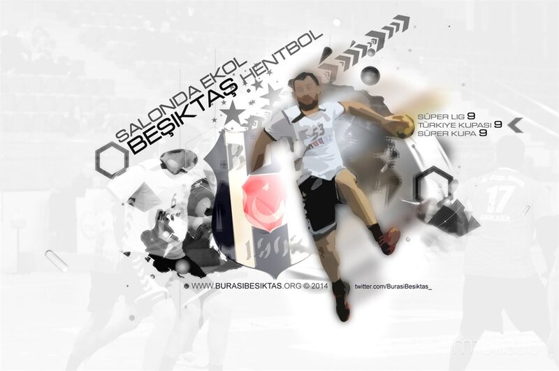 Handball Player in Action