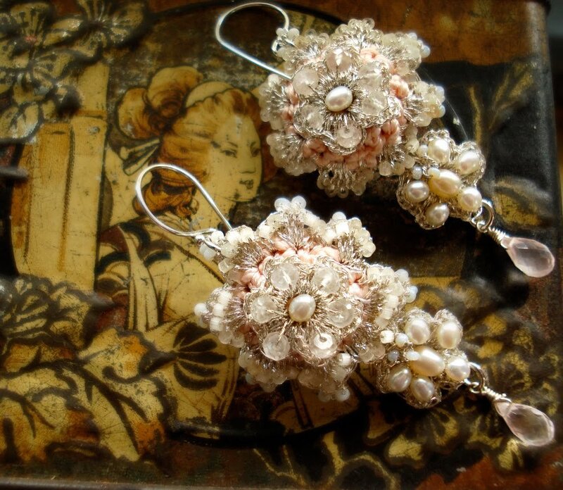 Handcrafted Beaded Earrings