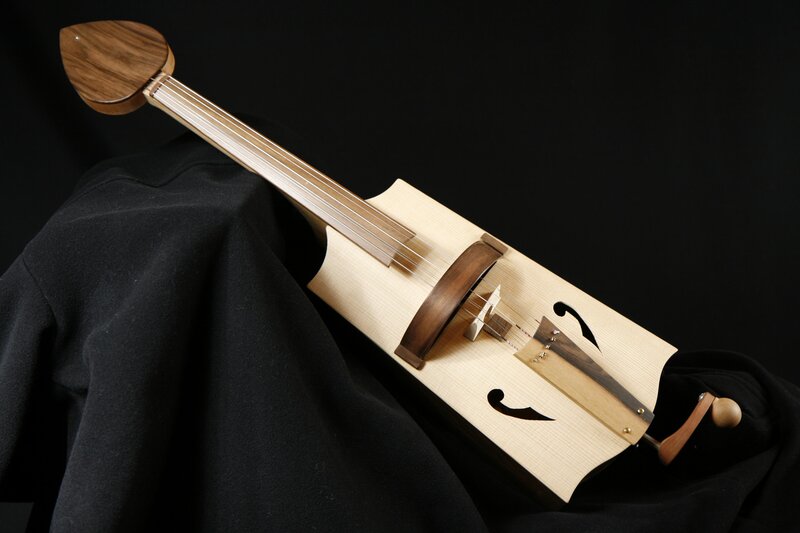 Handcrafted wooden string instrument