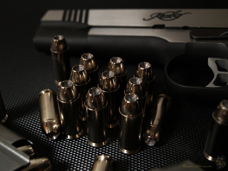Handgun and Bullets