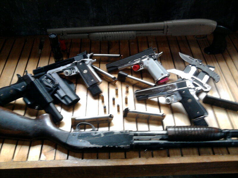 Handguns and Rifles