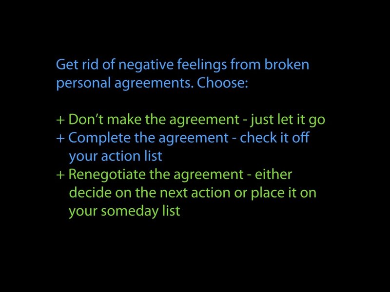 handling broken agreements