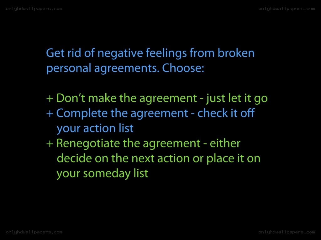 handling broken agreements