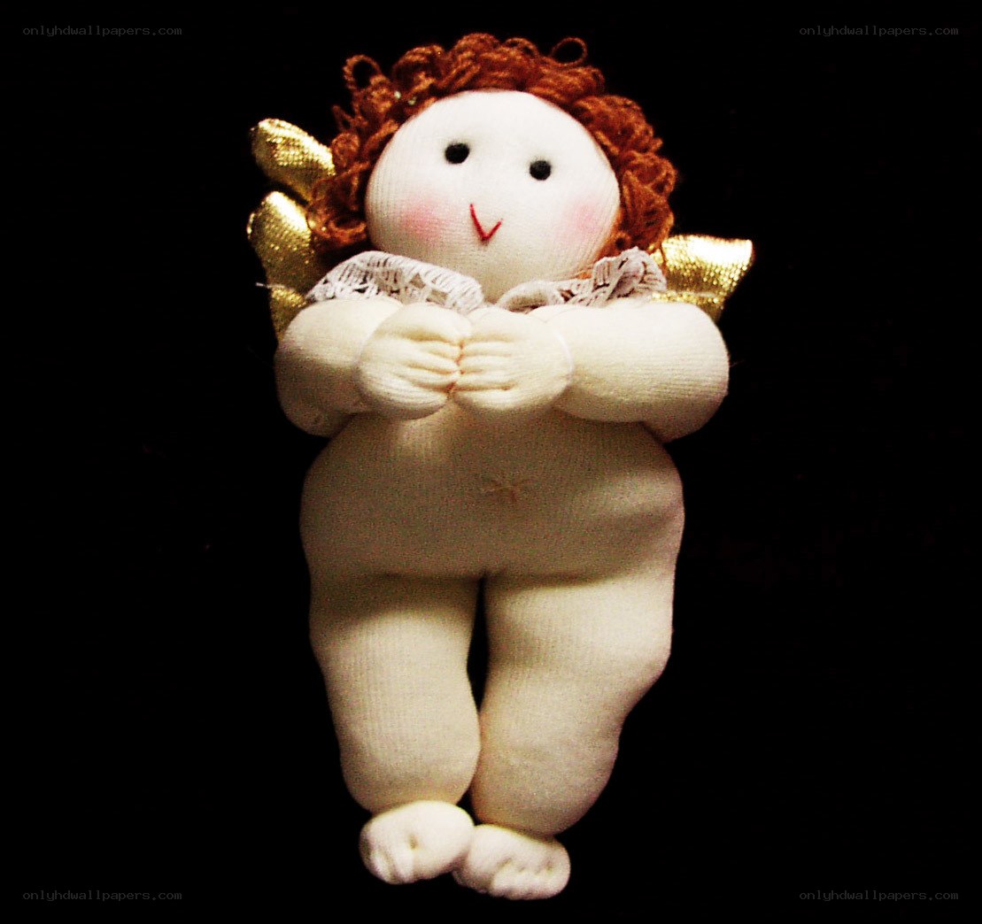 handmade angel doll