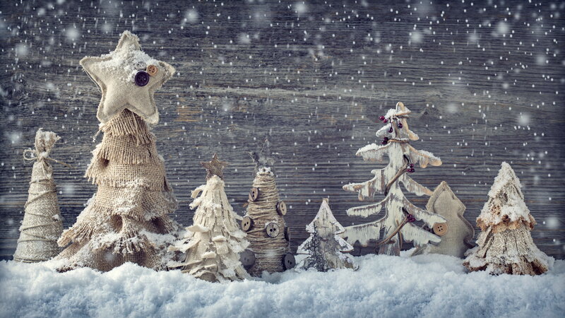 Handmade Christmas Trees