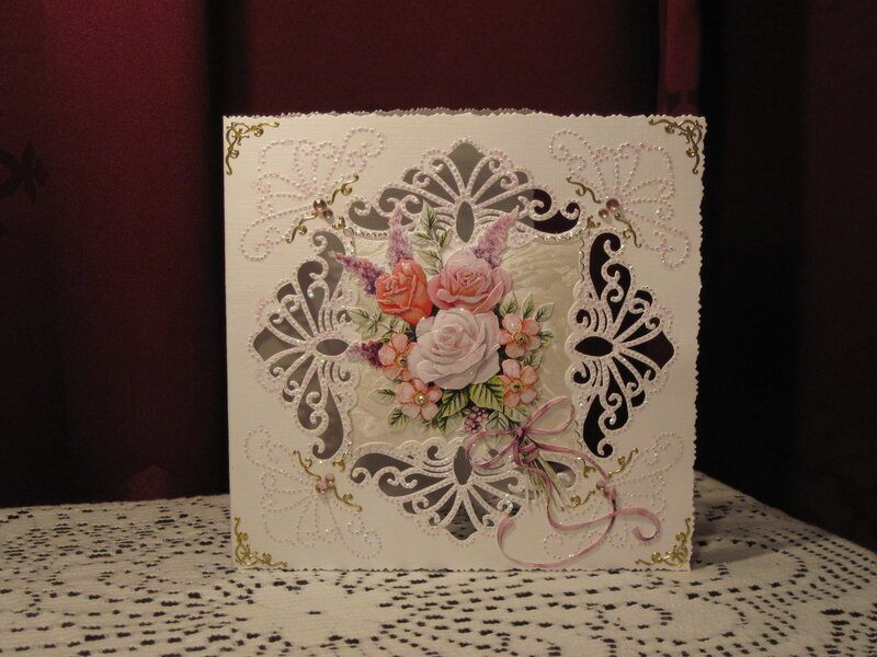 Handmade Floral Card