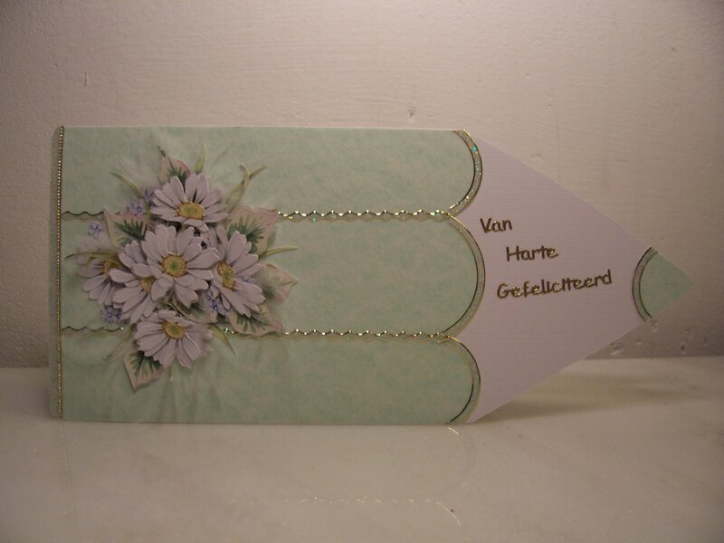 Handmade Greeting Card — Green